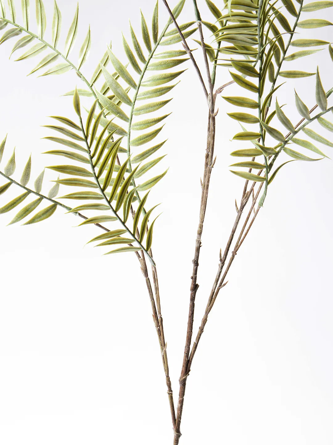 Zijden Fern bladsteel in groen – 105 cm lang