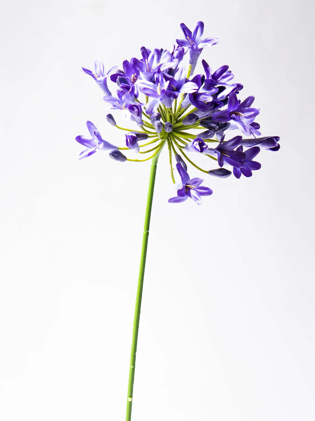 Zijden Agapanthus bloem in blauw – 75 cm lang