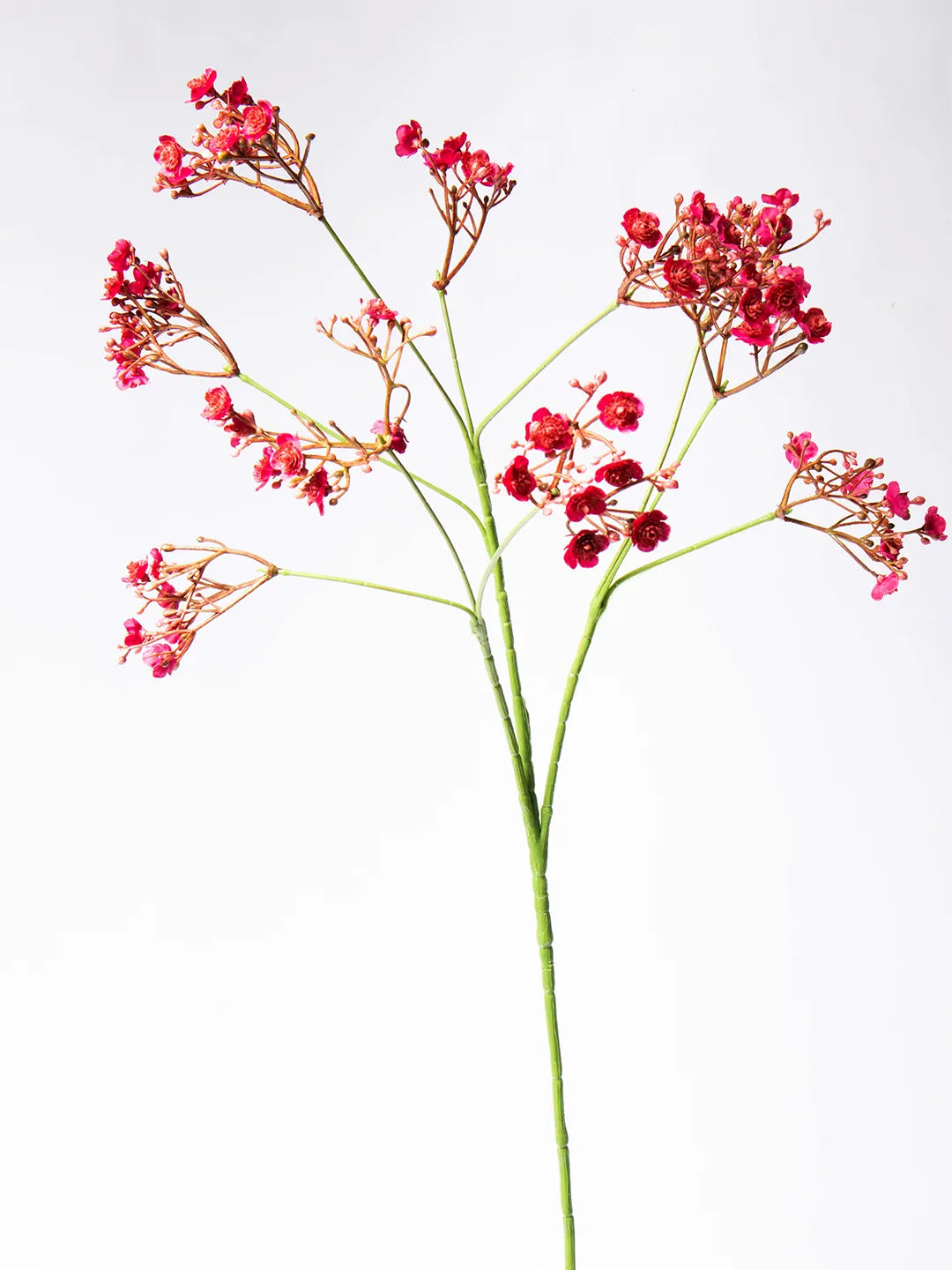 Zijden Gypsophila in fuchsia – 68 cm lang