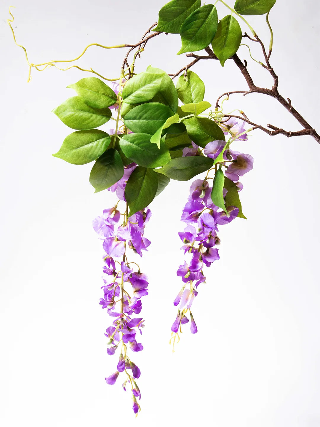 Zijden Wisteria bloem in paars – 145 cm lang